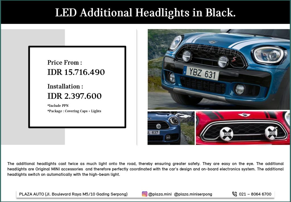 aksesories mini cooper