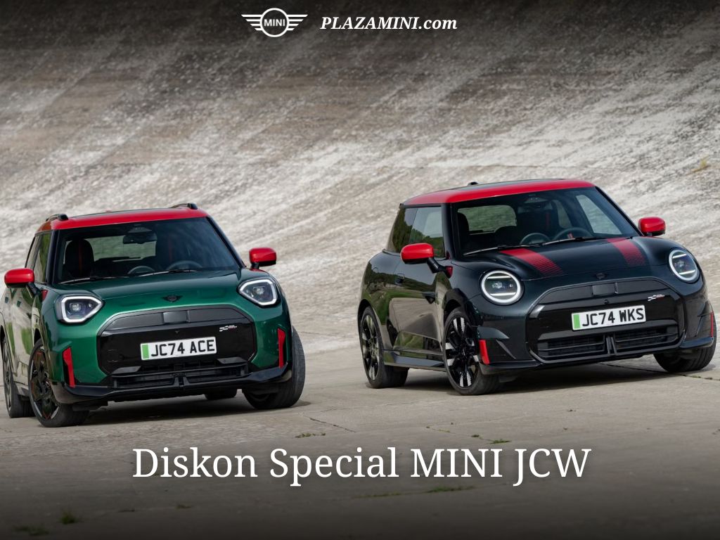 MINI Aceman British Racing Green & MINI 3 Doors Legend Grey