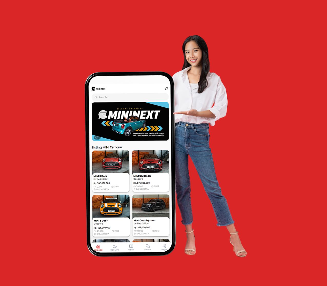 mininext mini cooper bekas indonesia