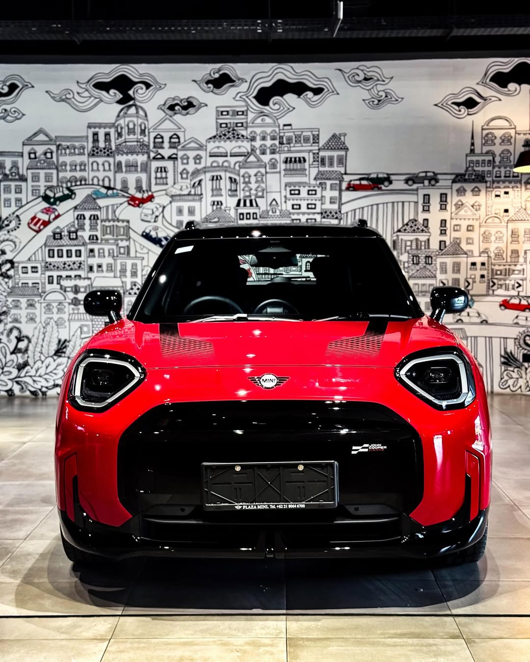 MINI Aceman JCW Electric Second Chili Red KM 4000